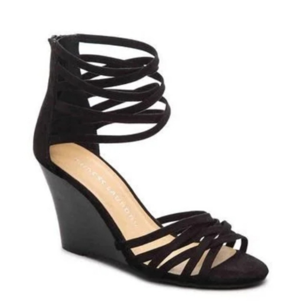 Chinese Laundry Caroline Suede Wedges (Never Worn)